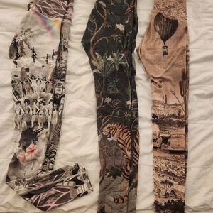 Niyama Sol Artistic Print Leggings Set